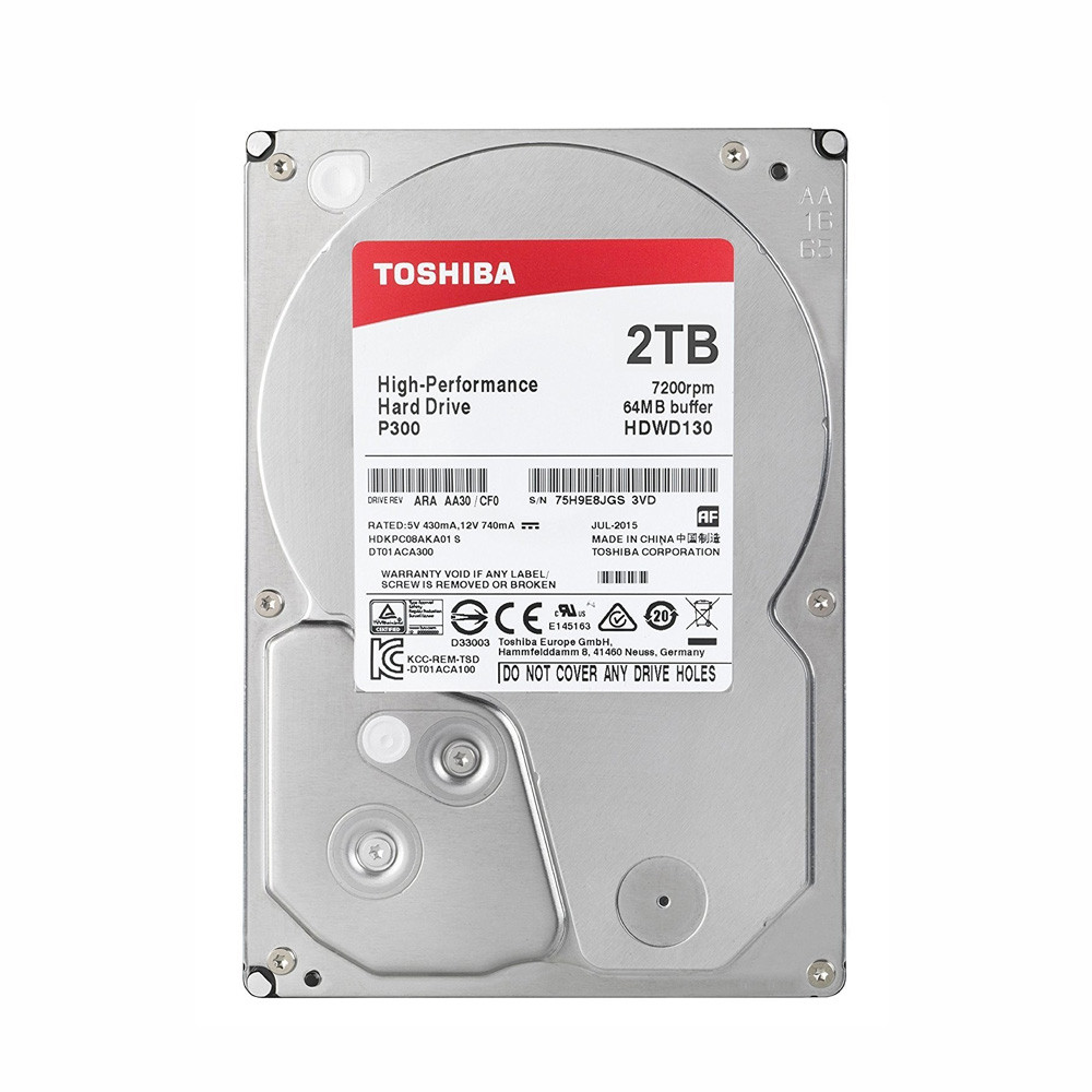 Toshiba P300 HDD 3.5" 2TB