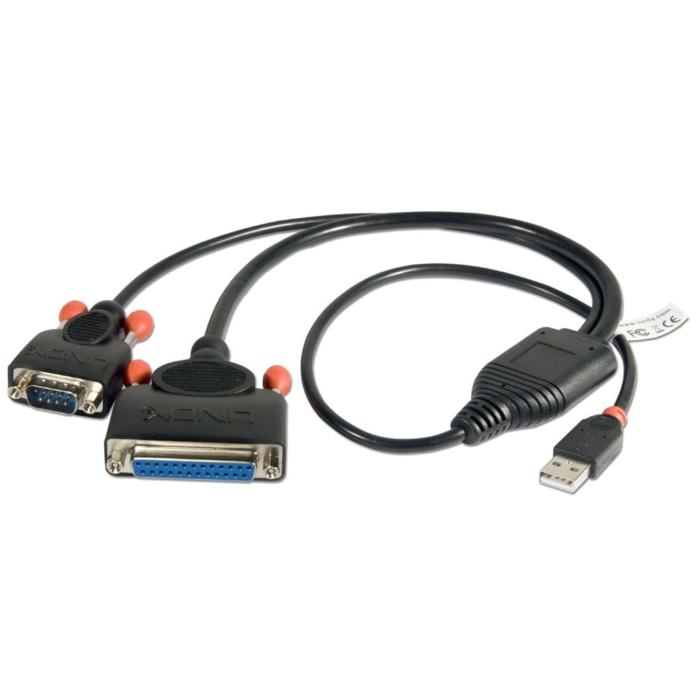 Lindy USB to Serial + Parallel Adapter
